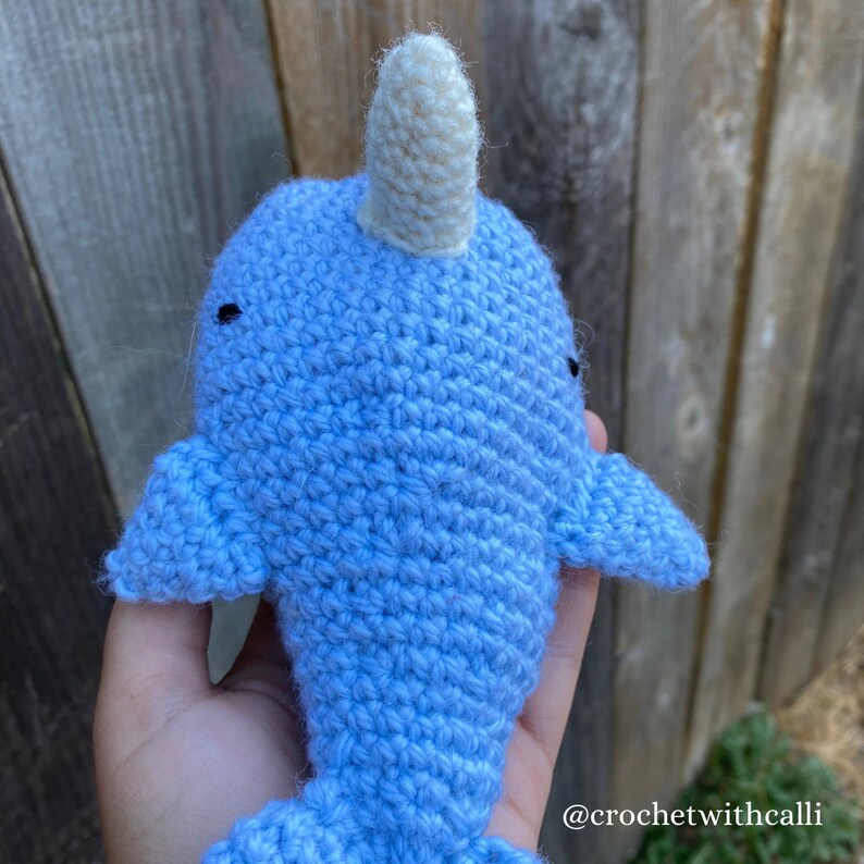 Narwhal Amigurumi Crochet Pattern Easy Narwhal Pattern (PDF Pattern