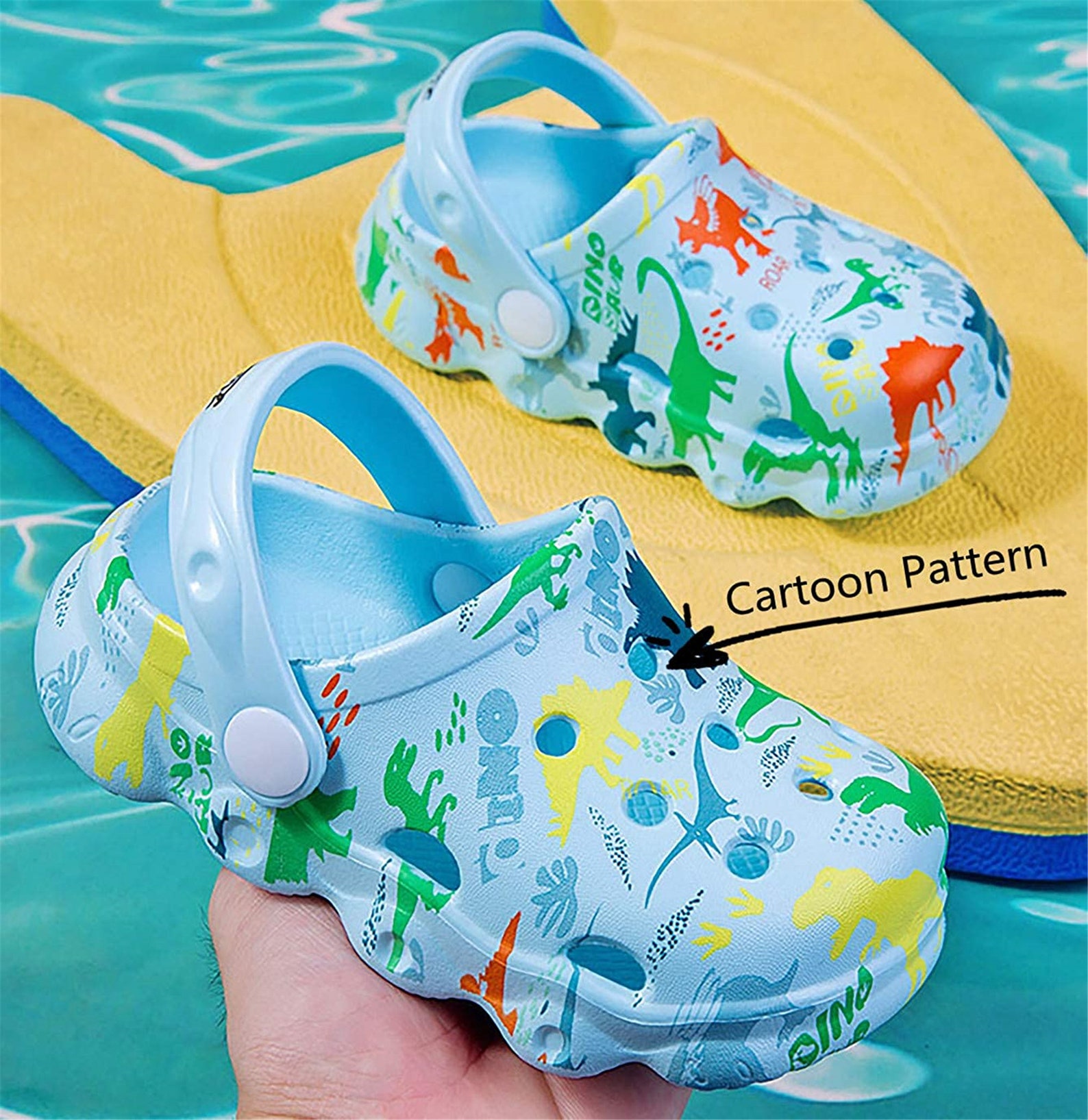 Kids Cute Clogs Cartoon Garden Shoes Boys Girls Slides Etsy