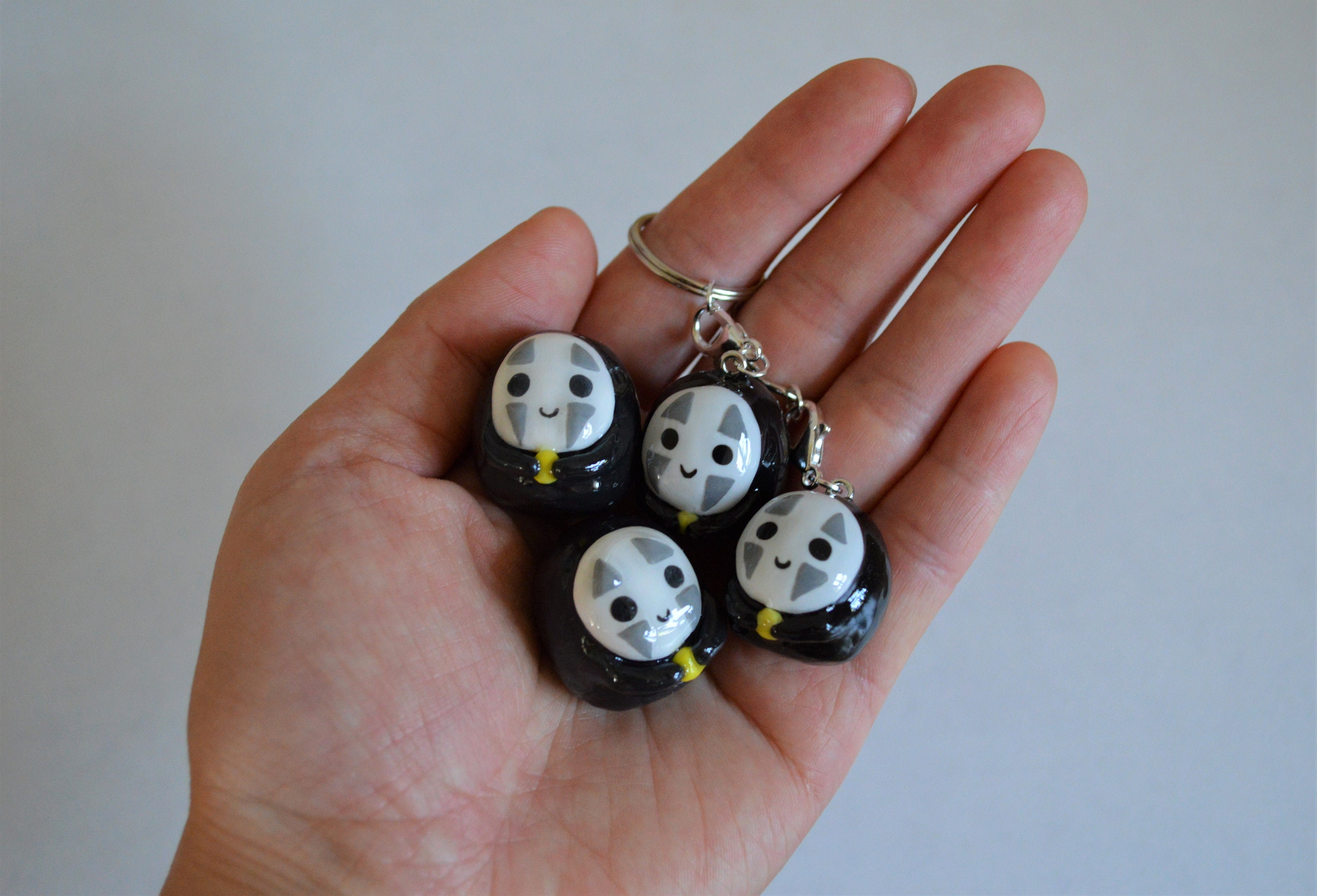 Cute Spirited Away Polymer Clay Figurine/Keychain No Etsy