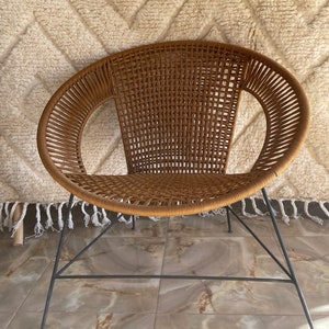 Acapulco Chair, accapulco, chair ,Bohemian Decor, Comfortable Lounge, Garden or porch Furniture, chair for living room, Balcony chair