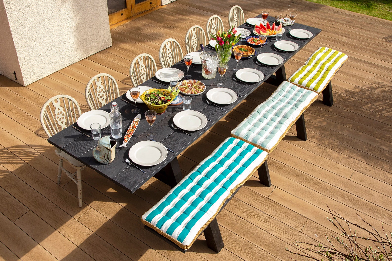 Large Outdoor Dining Table 3.6m in Length, 890mm or 1066mm Wide