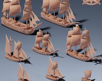 Voilier Miniatures 1/1200 Fleet Pack