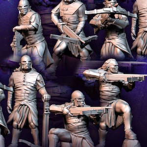 6 Blood Handed Orcs with Crossbow | Davale Games
