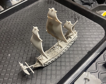 Grande résolution HMS | Navire de ligne anglais du 17e siècle miniature du 17e siècle | Coque de 1,75" à 9,5" | Miniatures Turner