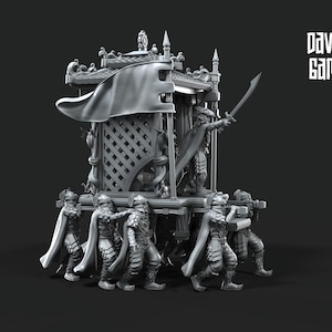 Dragon Army Palanquil | 8 Miniatures | Davale Games