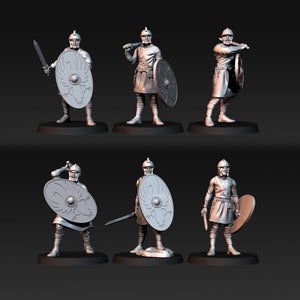6 Roman Soldiers without Armour | Davale Games