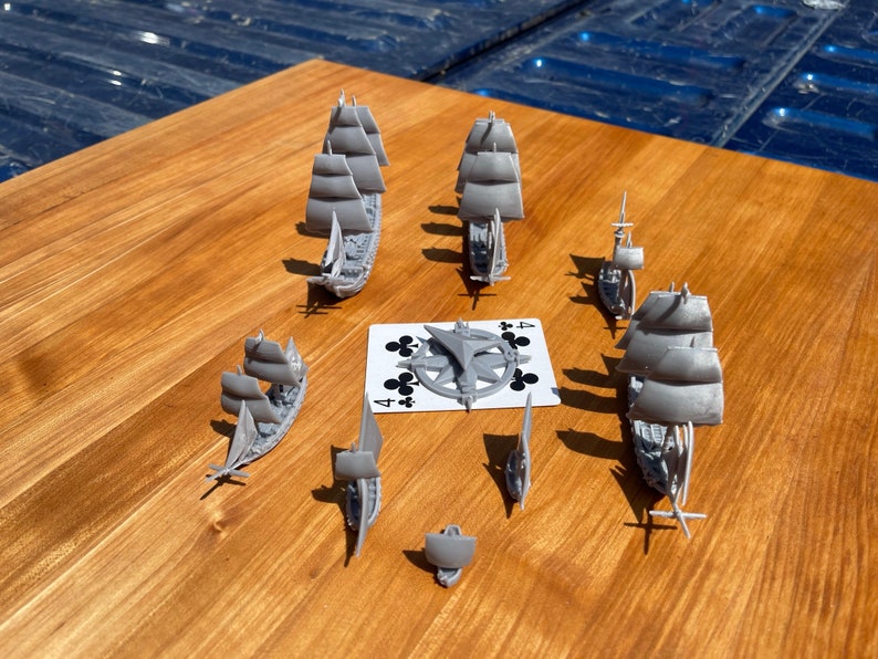 Sailing Ship Miniatures 1/1200 Fleet Pack image 2