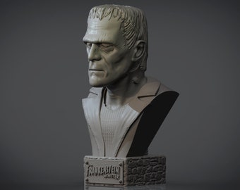 Frankenstein Bust - Etsy