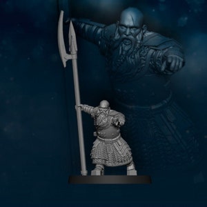 1 Dwarf Warrior Marvadon Miniature