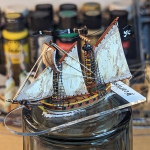 Schooner Squadron Sailing Ship Miniatures 1/700 | Models | Warship | Vessels | Black Seas