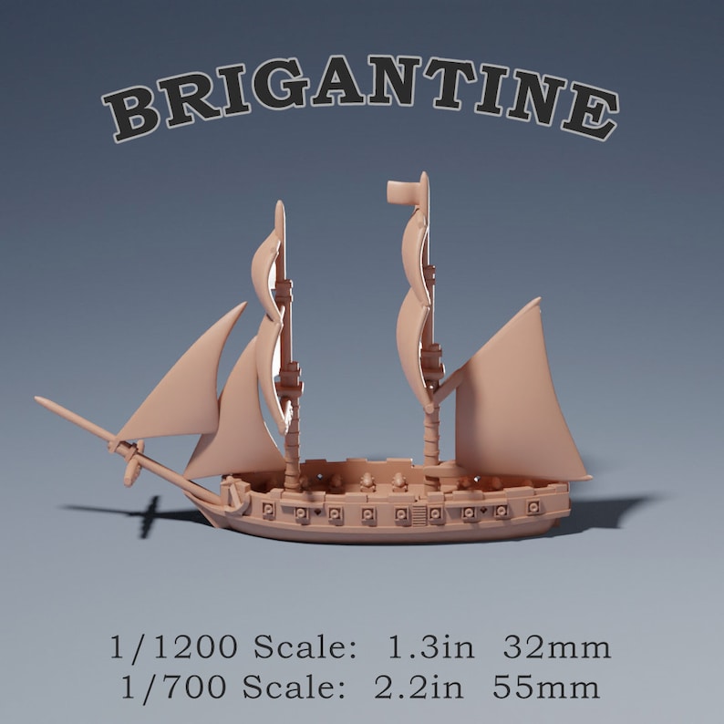 Sailing Ship Miniatures 1/1200 Fleet Pack image 10