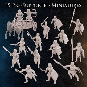 Egyptian Heavy Infantry | 18 Miniatures