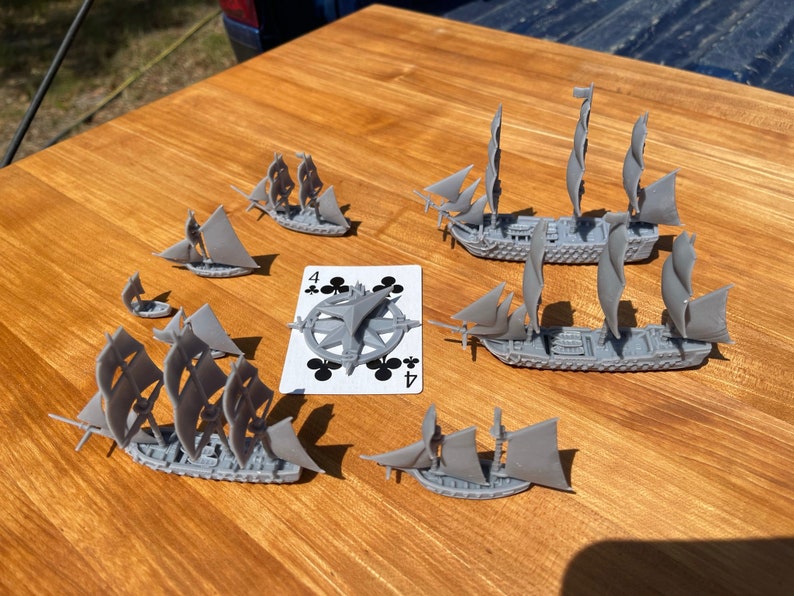 Sailing Ship Miniatures 1/1200 Fleet Pack image 3