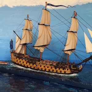18th Century British Fleet 2 | 9 Ships | Scales 1/700 Through 1/1200 | Turner Miniatures