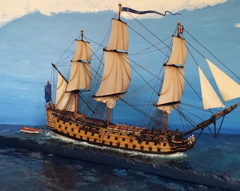 18th Century British Fleet 2 | 9 Ships | Scales 1/700 Through 1/1200 | Turner Miniatures