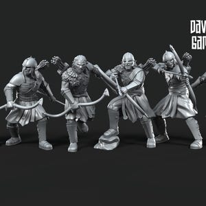 Tracker Orcs | 6 Miniatures | Davale Games