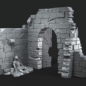 Grey Castle Scenery | Davale Games