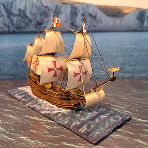 17th Century Spanish Fleet | 3 Ships | Scales 1/600 Through 1/1200 | Turner Miniatures