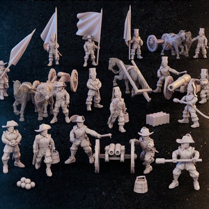 Janissaries | 24 Miniatures | Productions Diratia