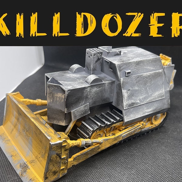 Das Killdozer-Harzmodell