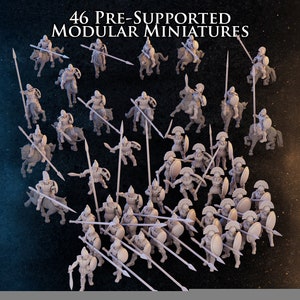 Ancient Greek Army #2 | 61 Miniatures