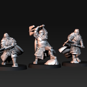 3 Kalak Dwarves King&#39;s Guard | Davale Games