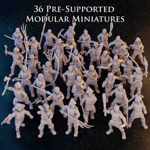 Peasant Army | 36 Miniatures