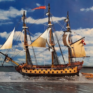 18th Century Danish Fleet | 8 Ships | Scales 1/700 Through 1/1200 | Turner Miniatures