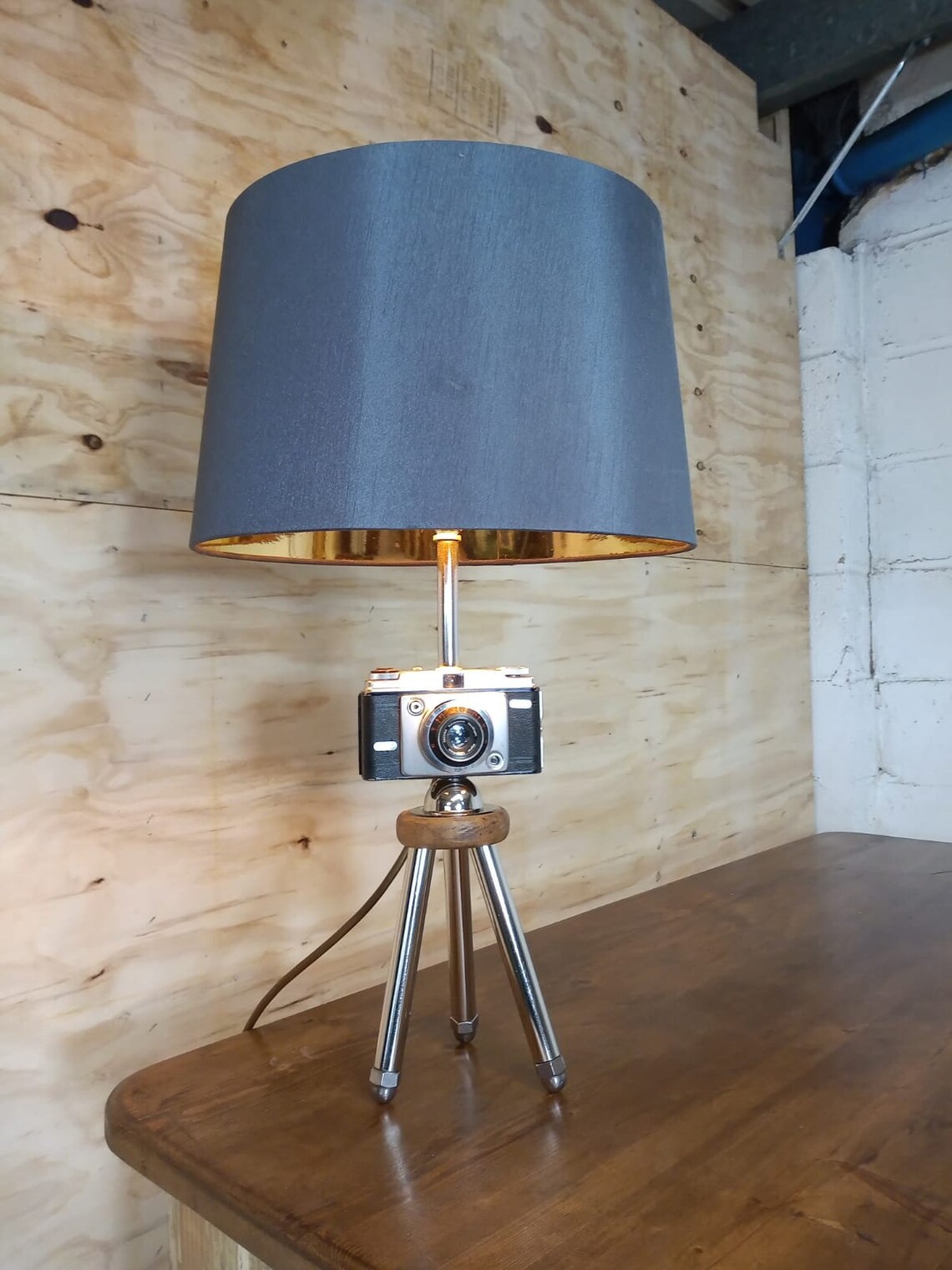 Original Ilford Sportsman Camera Table Lamp Etsy
