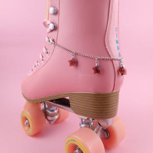 Crystal Stars Skate Anklet / Chain - Shoe / Roller Skate Accessories