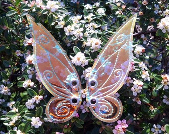 Custom order* Holographic Water Fairy Wings - Cat Harnas