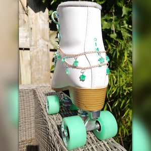 Shiny Stars Skate Anklet / Chain - Shoe / Roller Skate Accessories