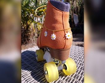 Daisy Flowers Skate Fußkettchen/ Kette - Schuh-/Rollschuhzubehör