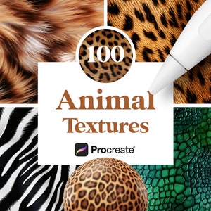 100 textures de peau d'animal procréer, motifs d'animaux sauvages, téléchargement numérique