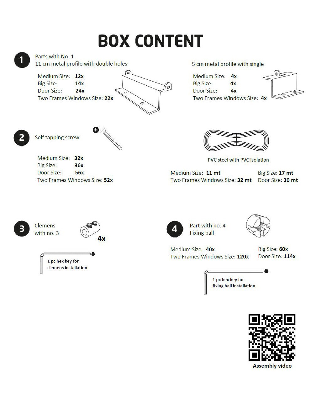 Protezione Fissa Per Finestre Prime-Line S 4764, 4 Barre In Acciaio Bianco, Regolabile (68,5-101,6 X 53,3 Cm) Per La Sicurezza Dei Bambini, Previene Cadute