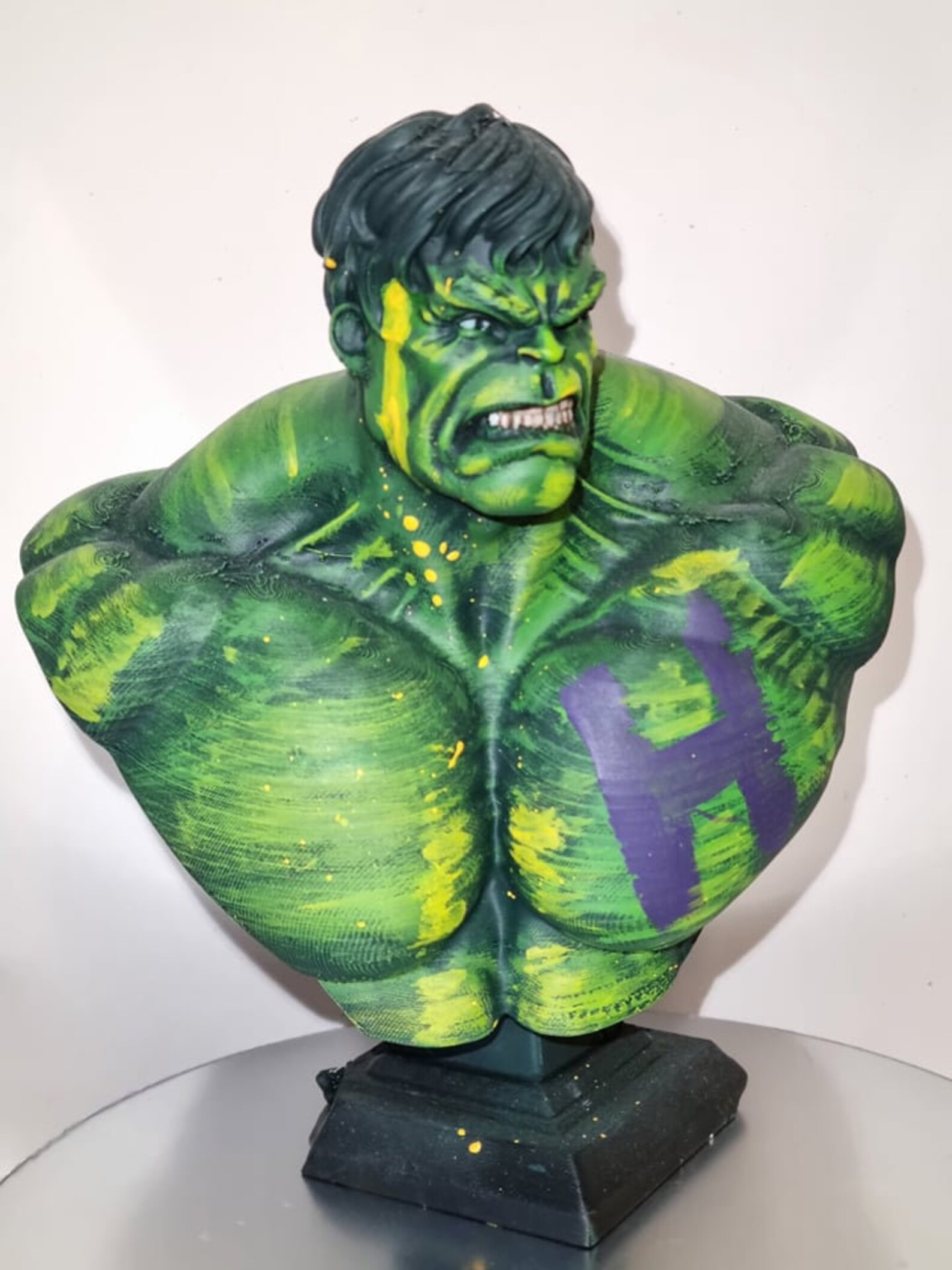 Hulk 3d Print Bust | Etsy