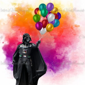 Darth Vader Digital File, Star Wars, Darth Vader Sublimation Design Downloads, Star Wars png