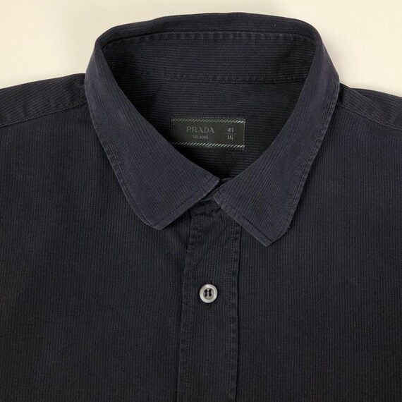 Prada Cord Shirt, Mainline Prada Corduroy Long Sleeve Button Up