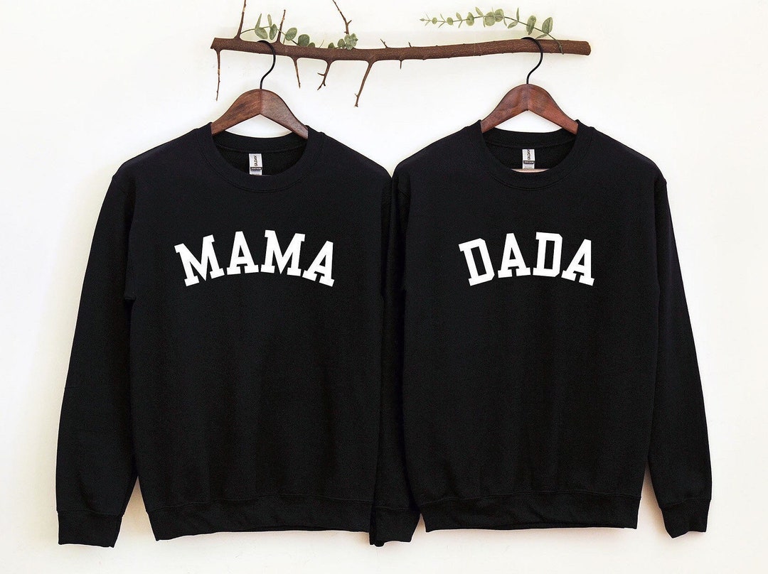 Mama Dada Mini Sweatshirts | Family Matching Outfits | Maternity ...