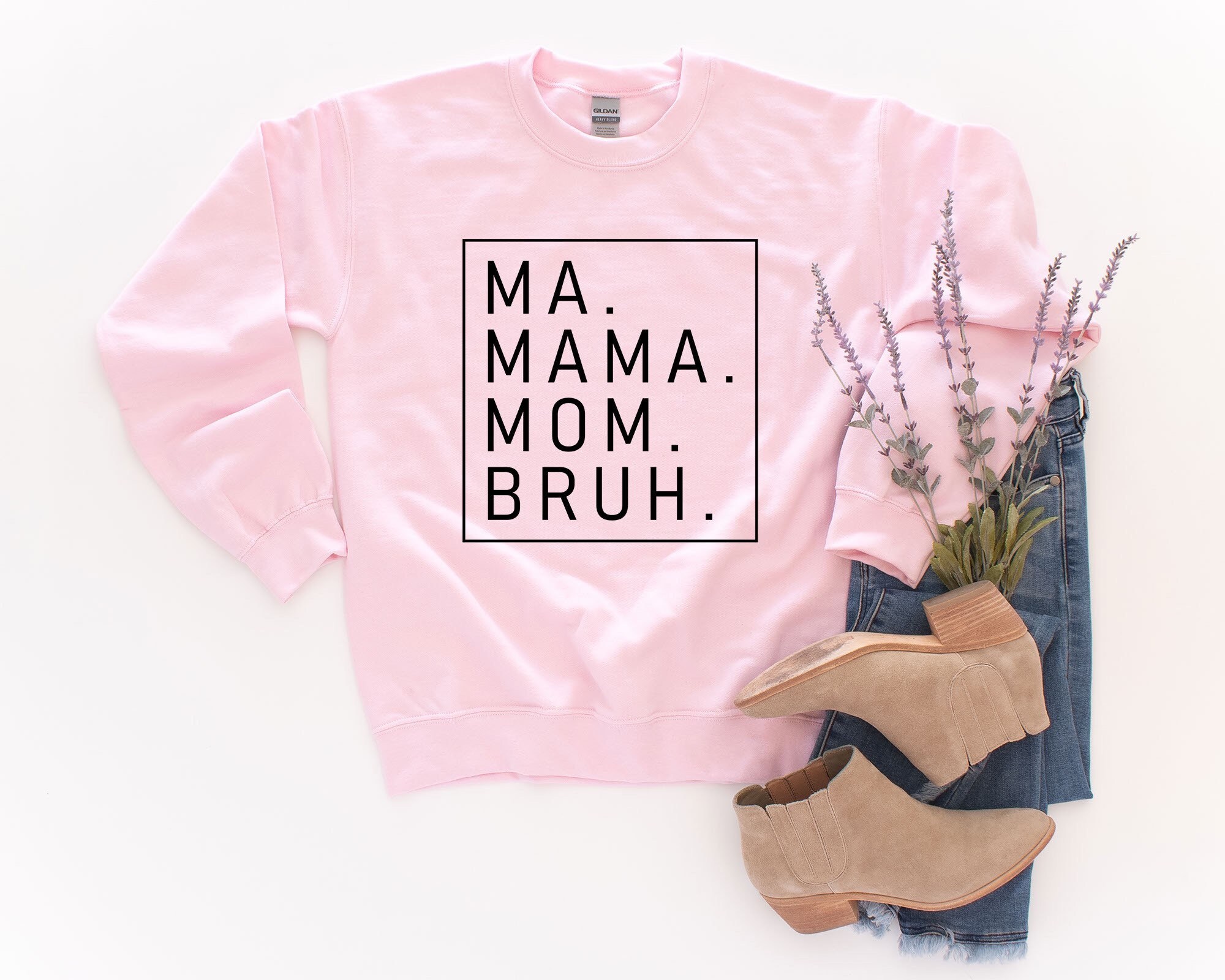 Ma Mama Mom Bruh Sweatshirt Funny