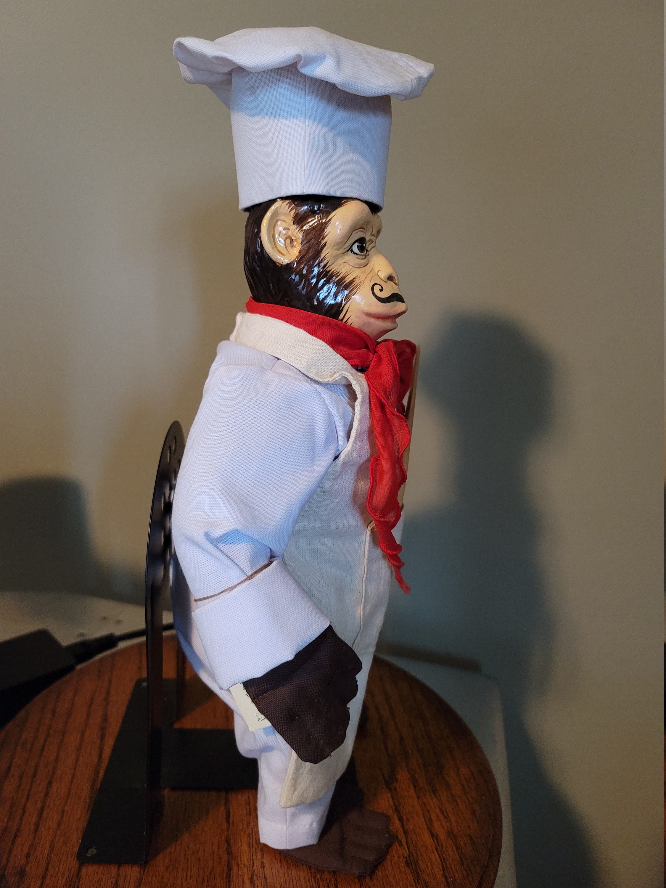 Rare vintage Gorilla Chef Doll by Dollcrafter at Balos 1983 Etsy