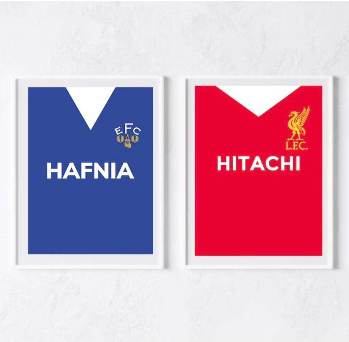 Liverpool Football Shirt print Liverpool Wall Art Liverpool Etsy