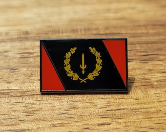 Black American Heritage Flag Lapel Pin | African American Heritage | Black History | Black Culture