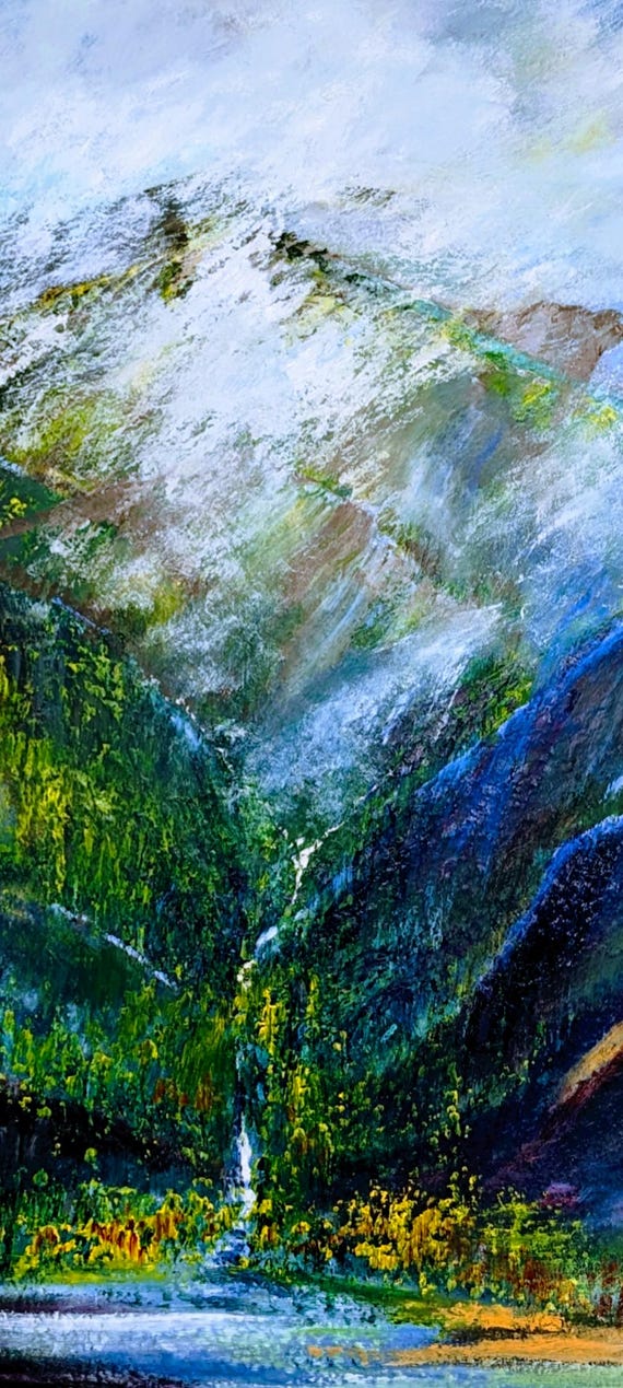 Deep valley