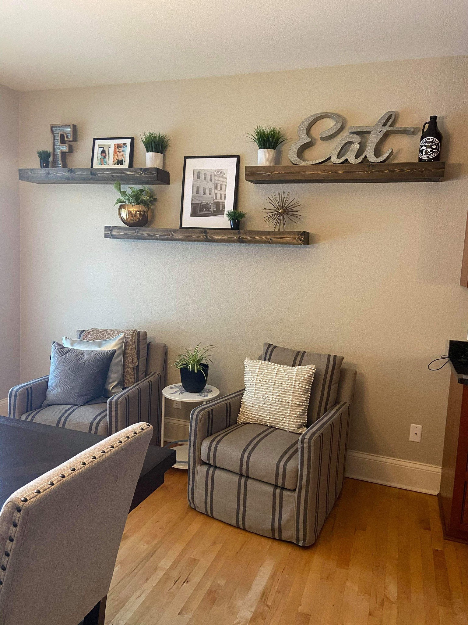 Living Room Wall Decor Shelves