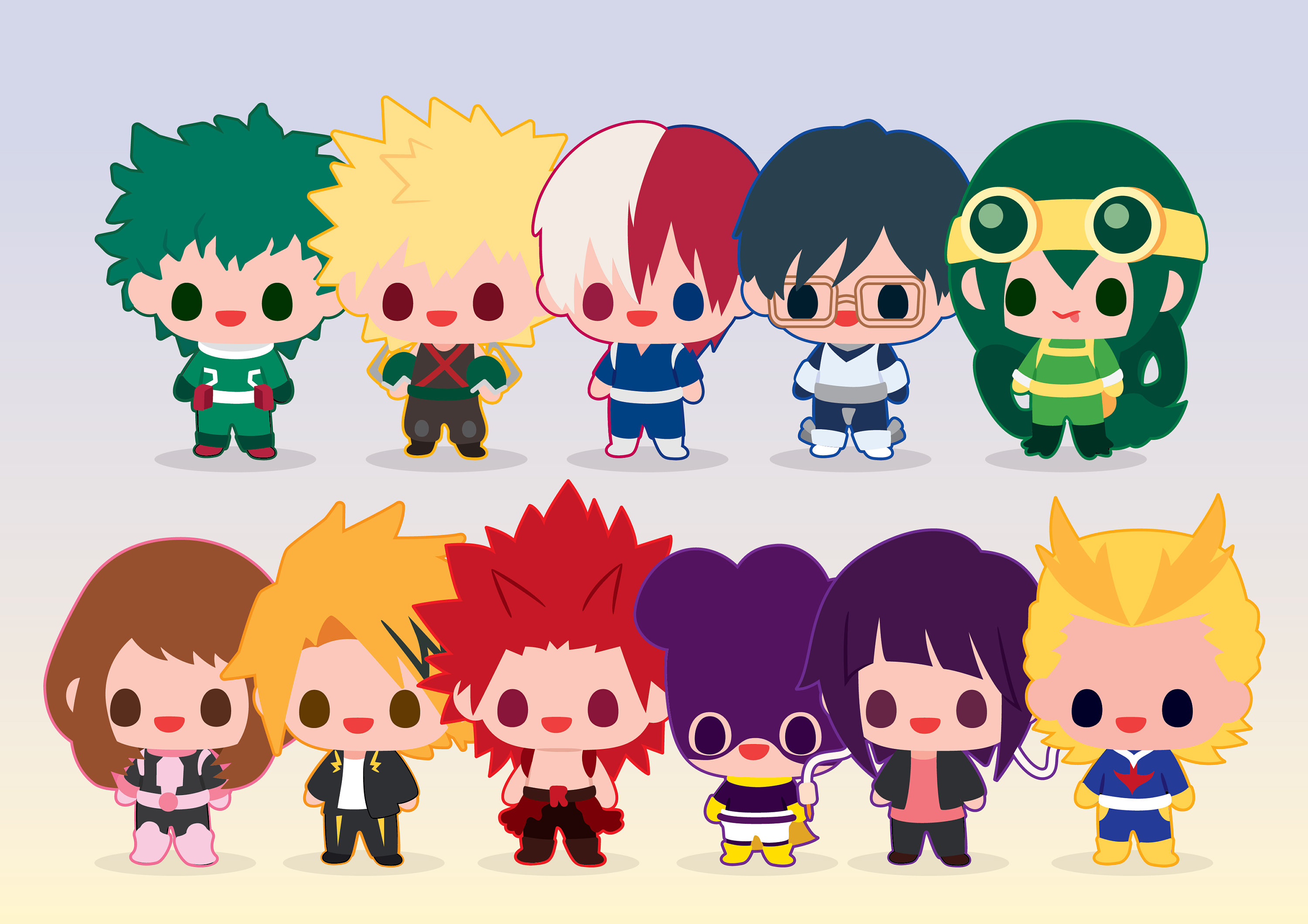 Hero Academy Clipart Fanart Anime Boku No Hīro Cosplay - Etsy