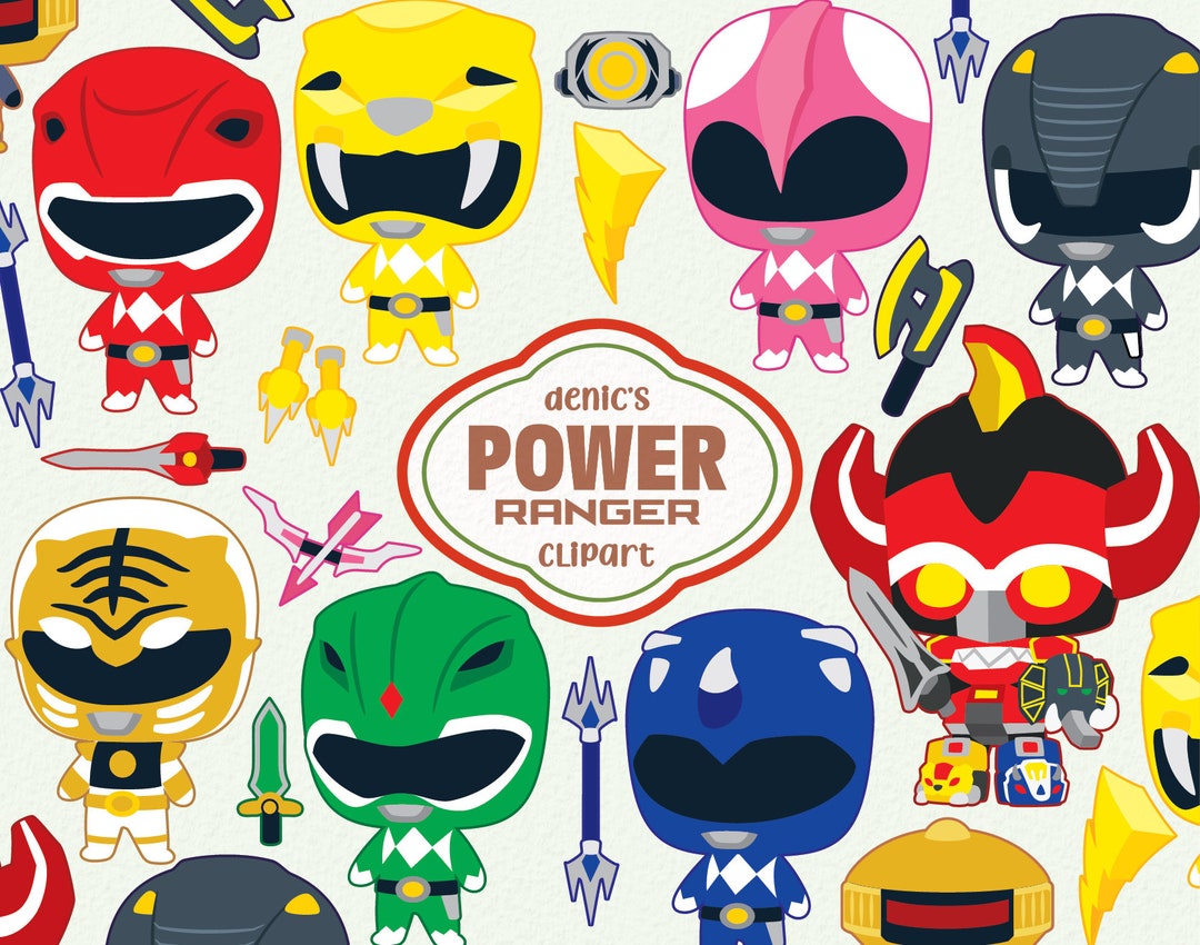 Buy Power Ranger Clipart, Fanart, Powerranger Cosplay, Red Ranger ...