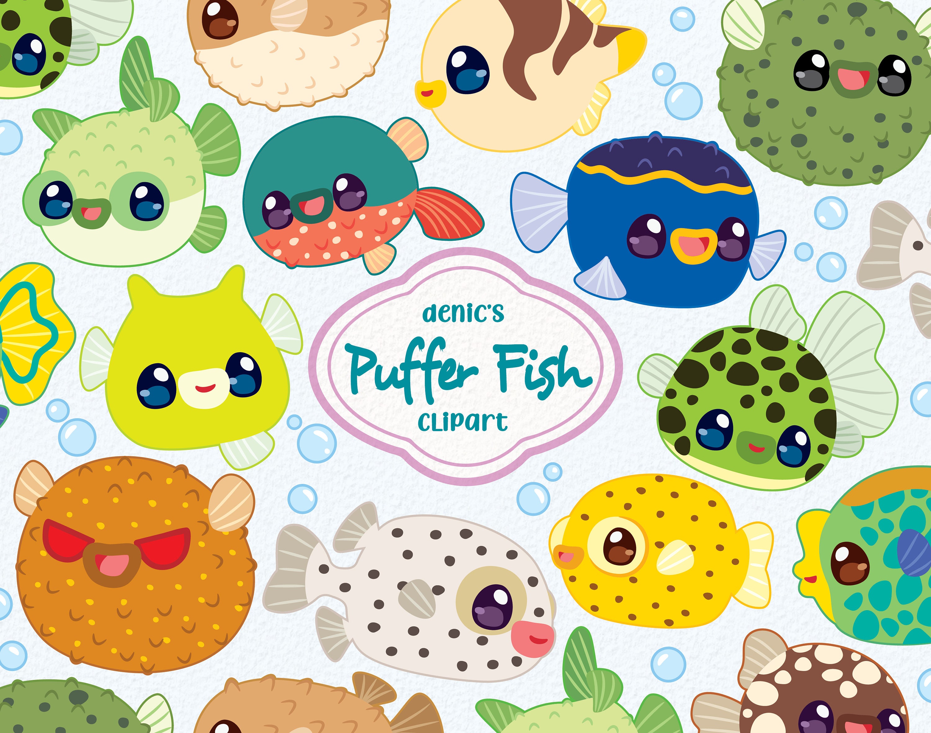 Porcupine Fish Clipart Png
