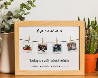 PERSONALISED BEST FRIEND Definition Print, Wall Art Print, Best Friend Gift, Photo Definition Print, Quote Print, Custom Gift With Photo
