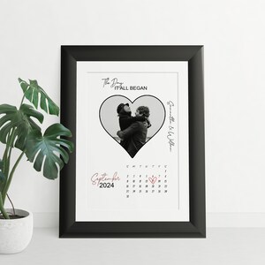 Aangepast cadeau voor jubileum Gepersonaliseerde cadeau 1-jarig jubileumcadeau Gepersonaliseerde cadeau voor BF Jubileumcadeau Romantisch Eerste jubileum
